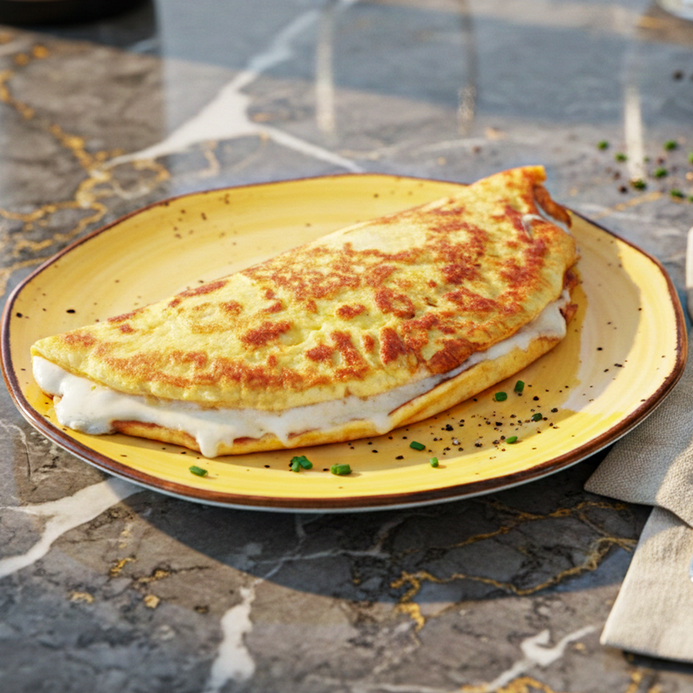 Kaşarlı Omlet