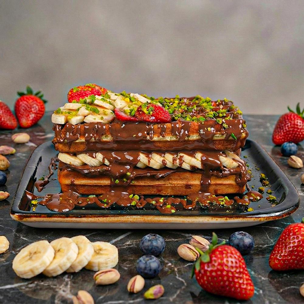 Burger Waffle (2 Kişilik)