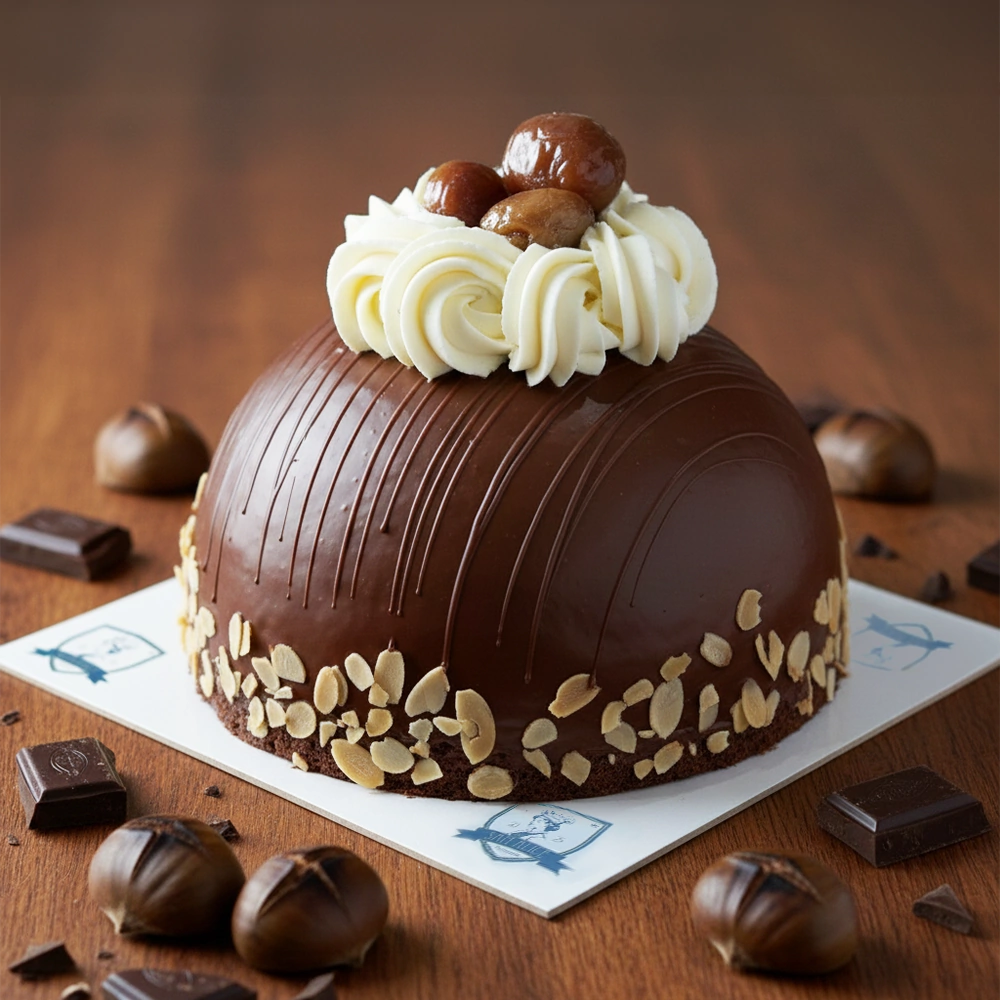 Kestane Çikolatalı Pasta